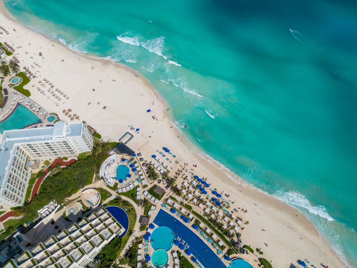 Cancun all-inclusive resort exterior
