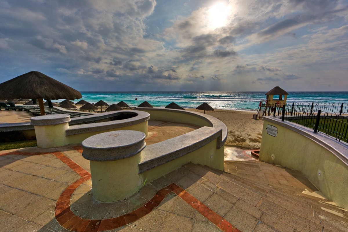 Cancun all-inclusive resort exterior