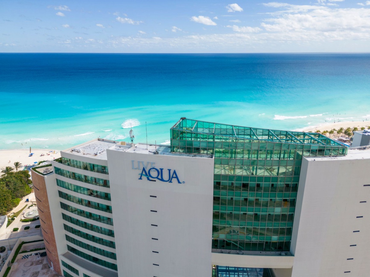 Cancun all-inclusive resort exterior