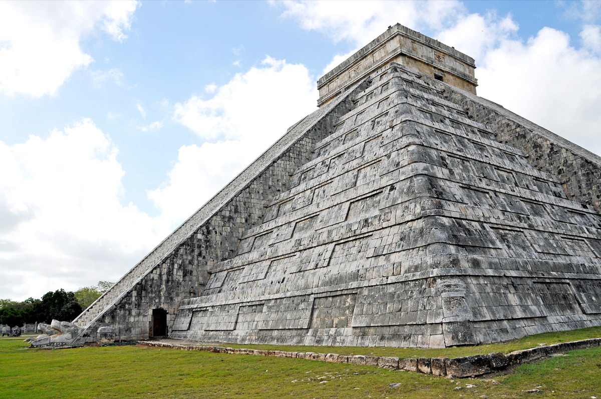 Chichen Itza tempel treden