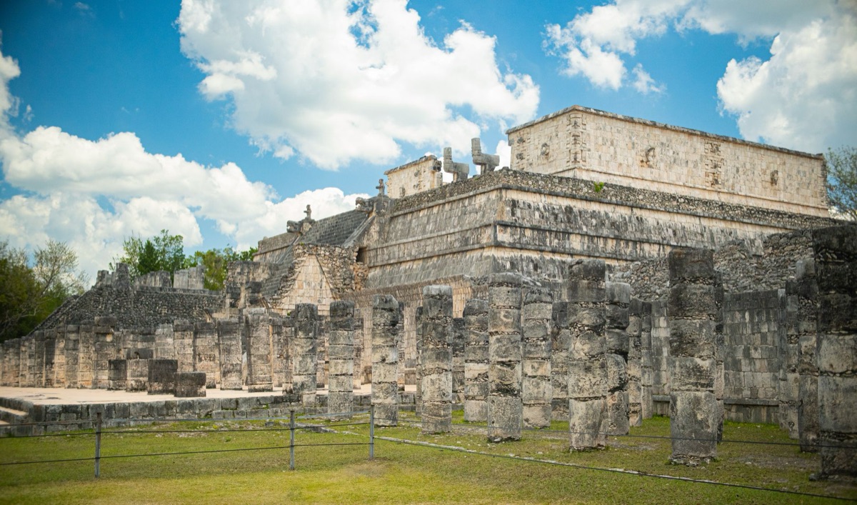 Chichen Itza zichtlijn