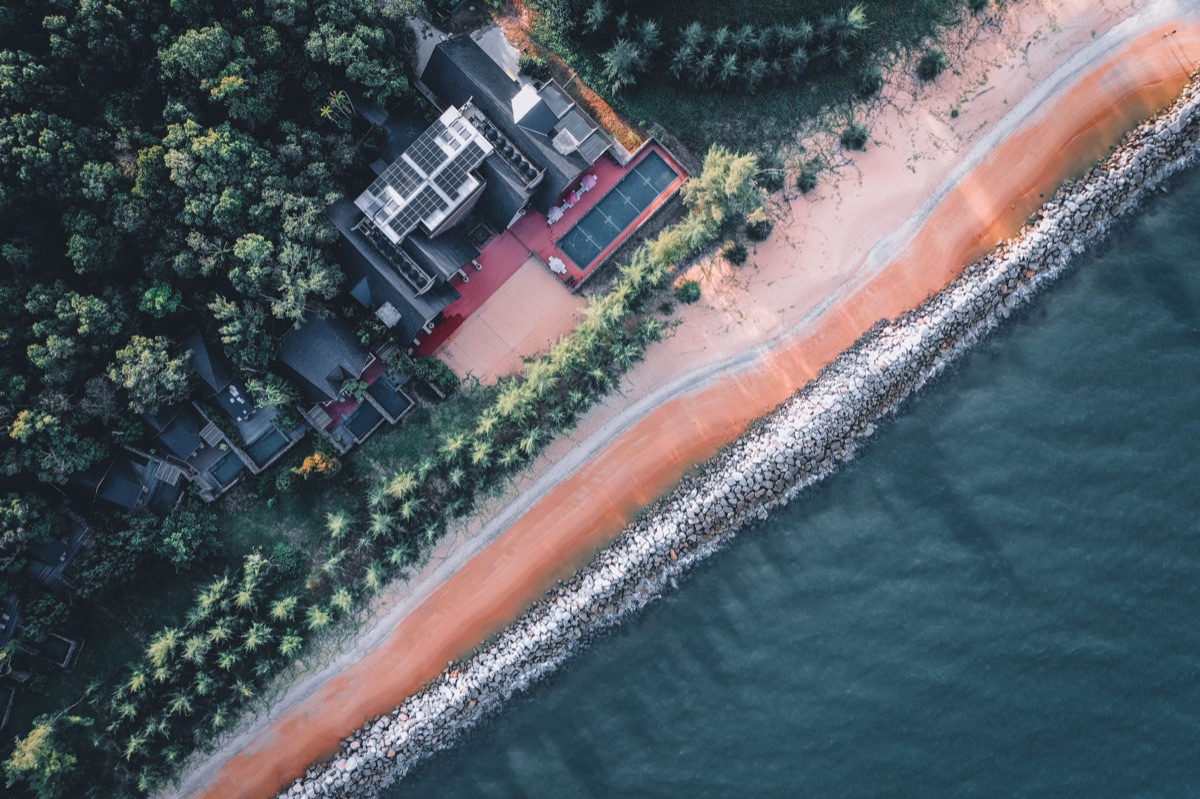  privaat strandvilla