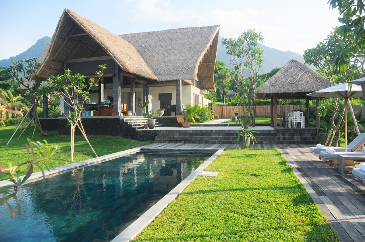 resort villa with private pool