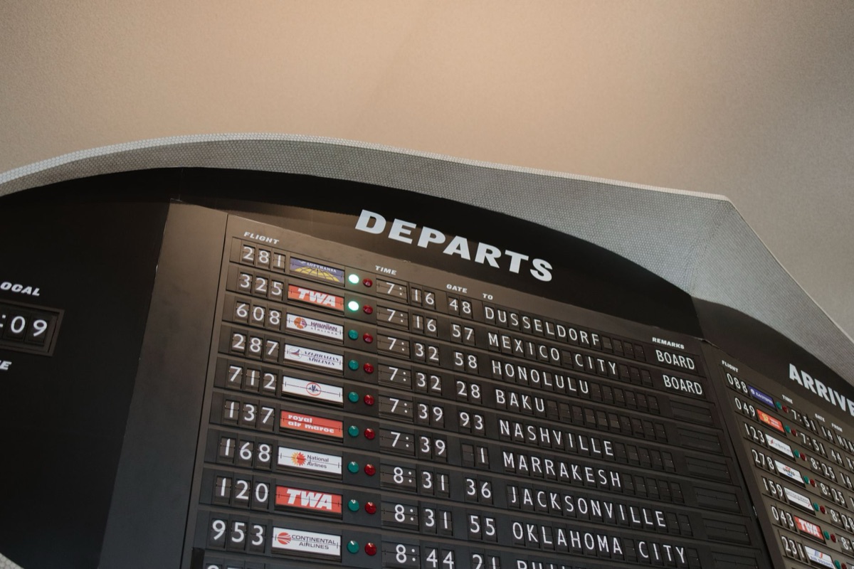 Airport Airline Info Kiosk